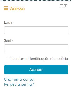 criar conta no moodle