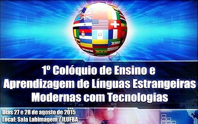 Colóquio de Ensino de Línguas Estrangeiras com Tecnologia